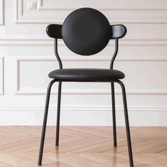 Chaise en cuir nappa design – PURELIA
