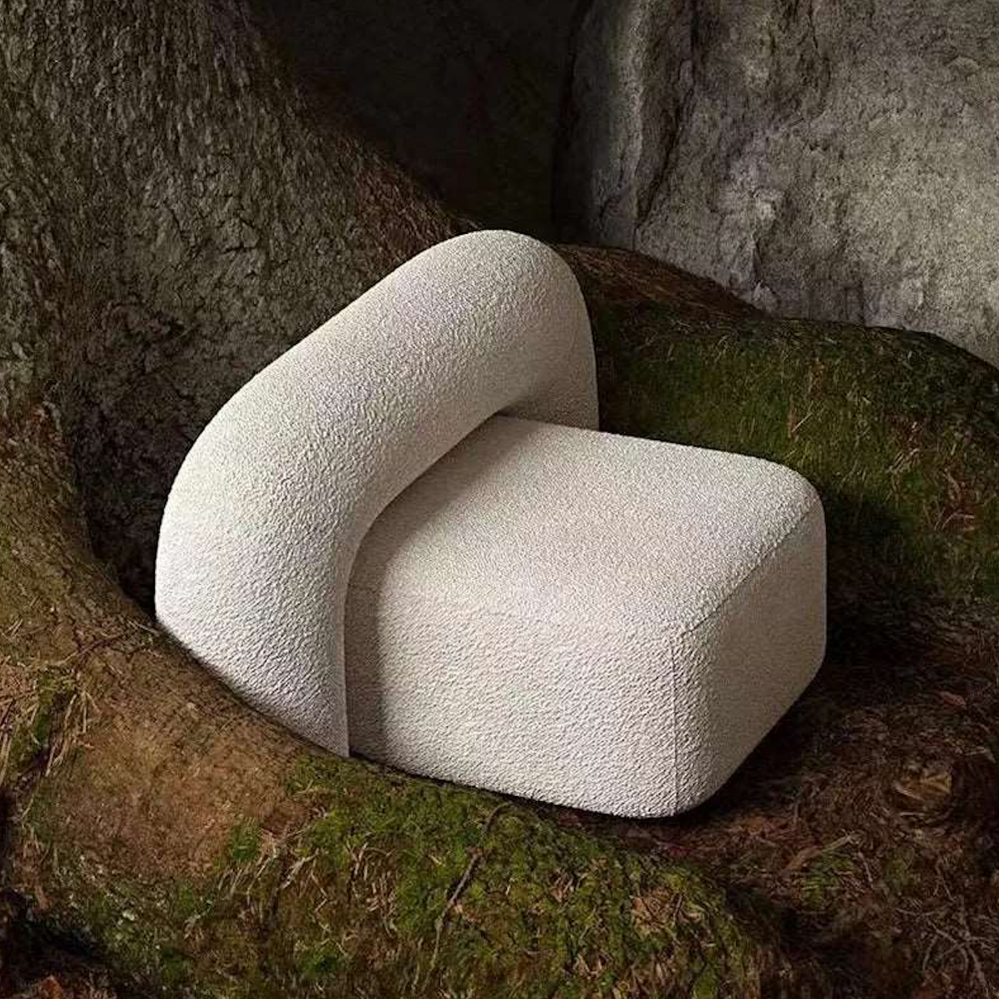 Minimalist and modern armchair - SOFIA