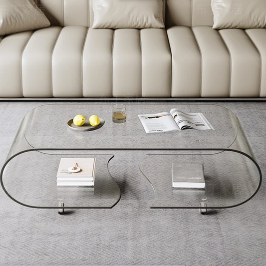 Table basse en verre design et moderne – GLAZIA