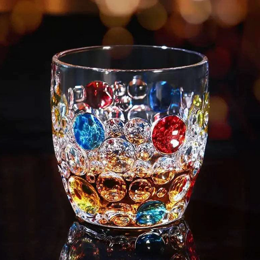 Verre à Whisky en cristal coloré – RAINA
