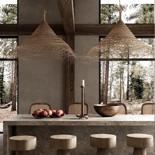 Bamboo pendant light - BALI