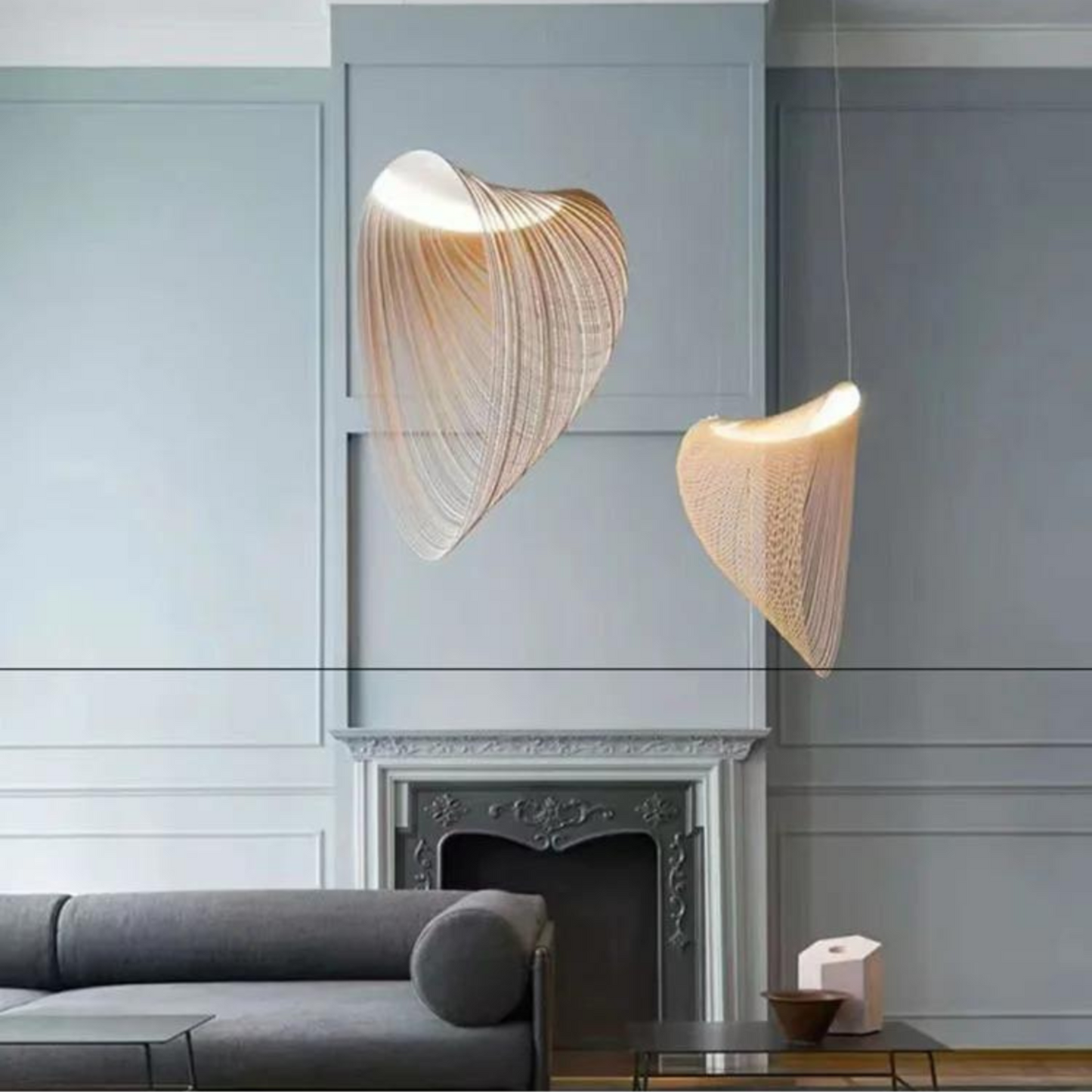 Contemporary hanging chandelier – ARMINEL