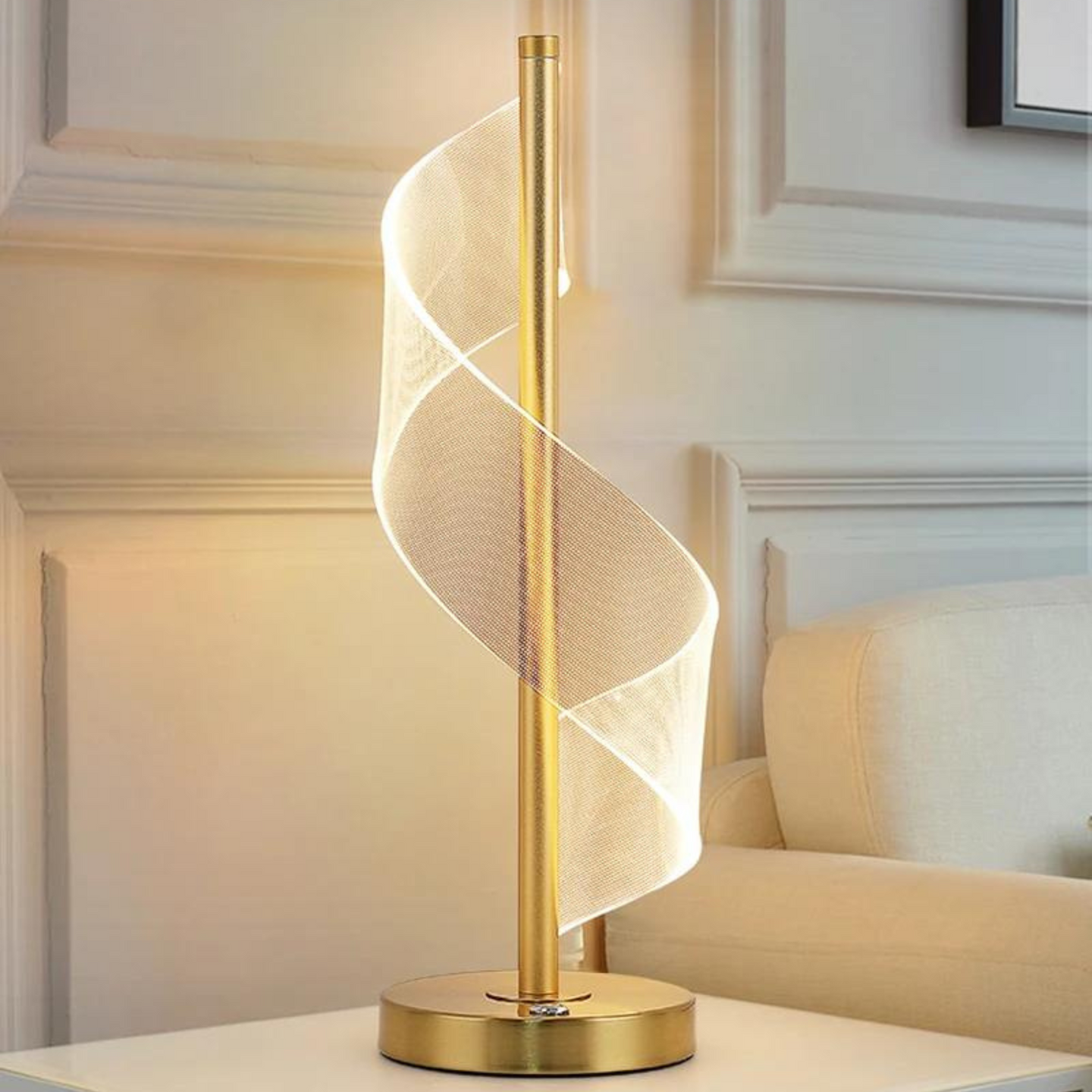 Design and modern acrylic table lamp - LIVIA