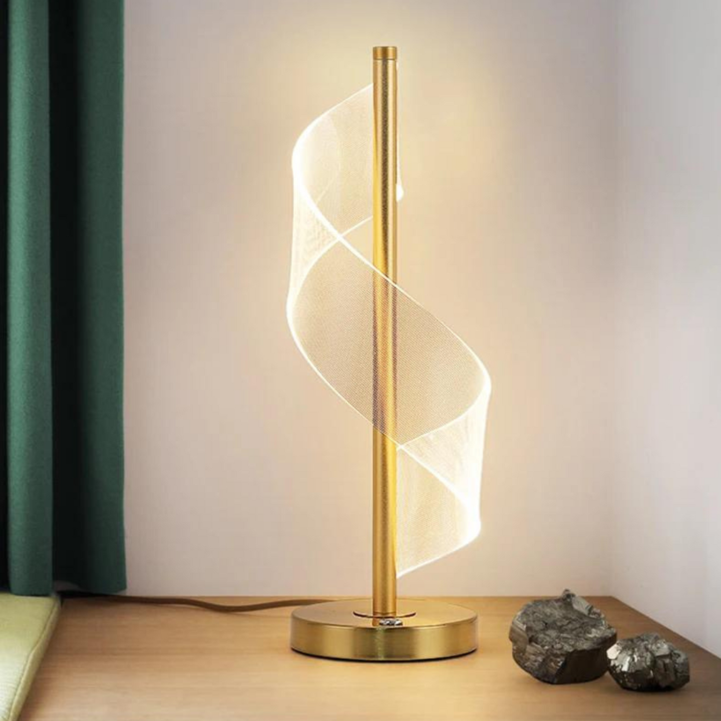 Design and modern acrylic table lamp - LIVIA