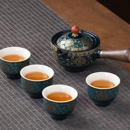 Coffret service à thé en céramique portatif – KAORI
