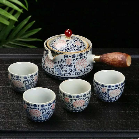 Coffret service à thé en céramique portatif – KAORI