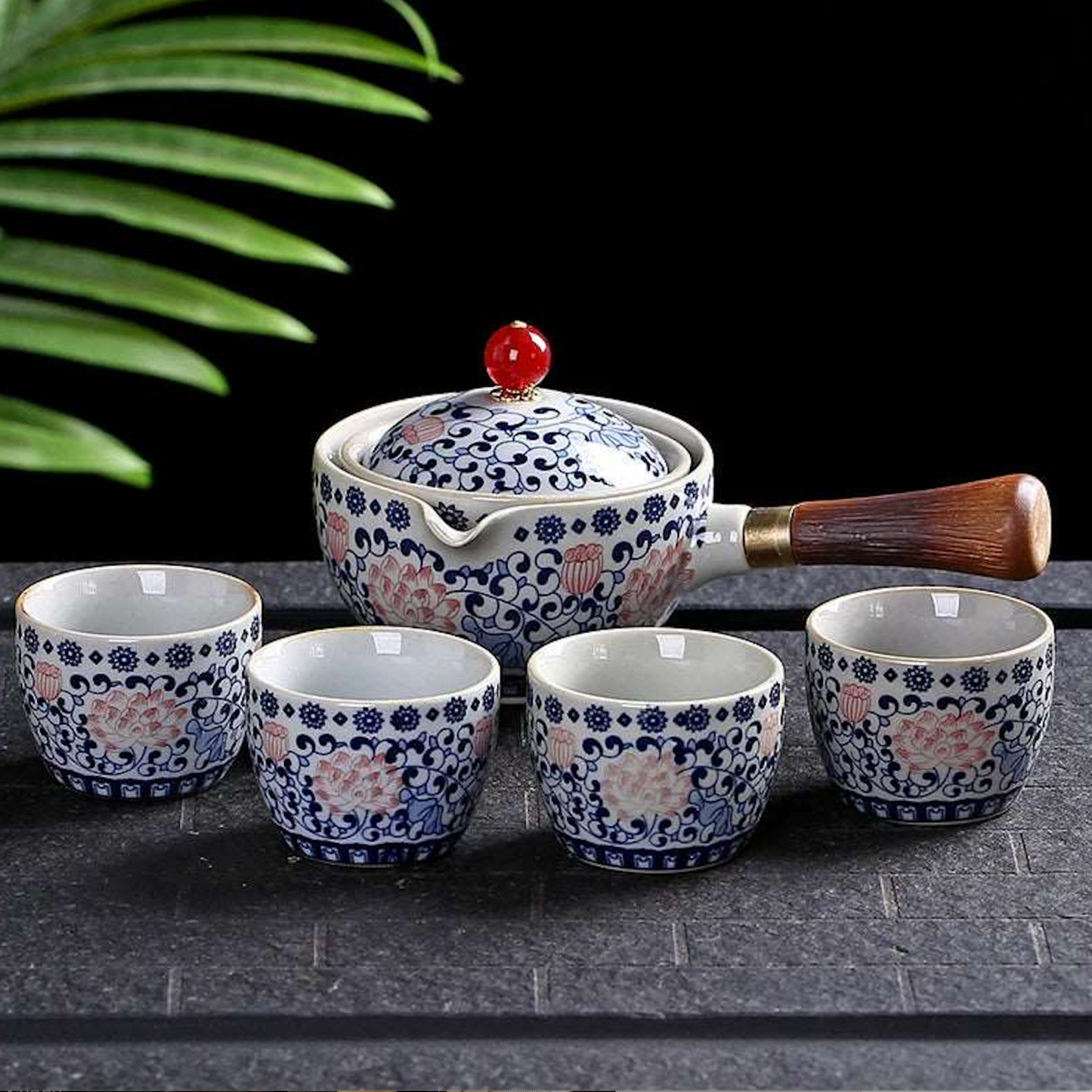 Portable ceramic tea set – KAORI