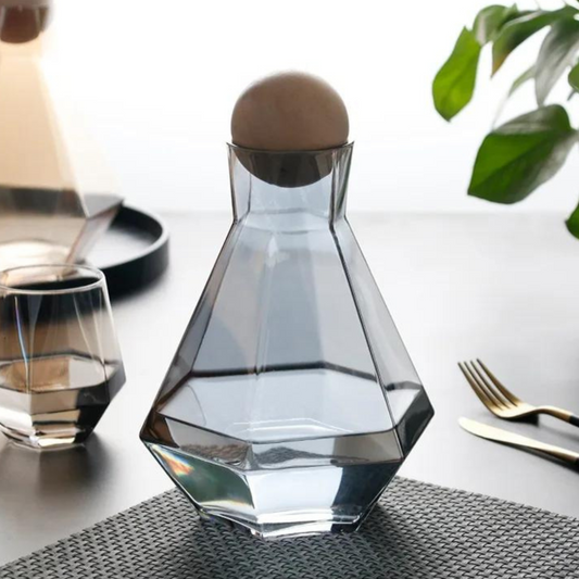 Design glass water carafe – STELLA