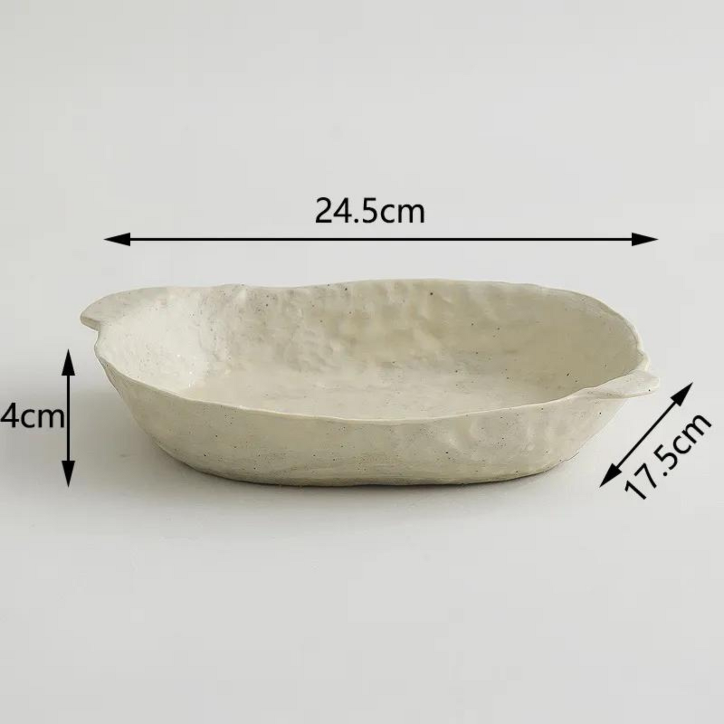 LARGE HOLLOW DISH - NATURELLA