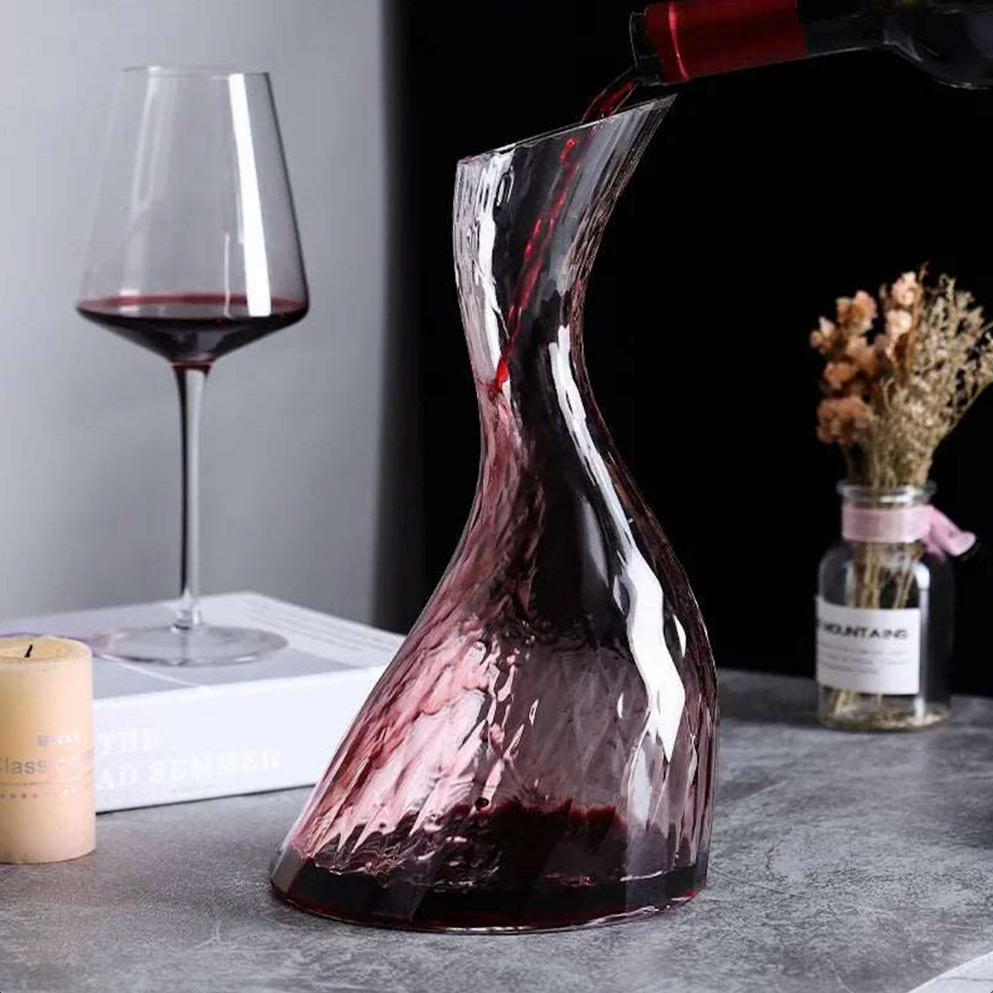 Design crystal wine carafe – VINITÉ