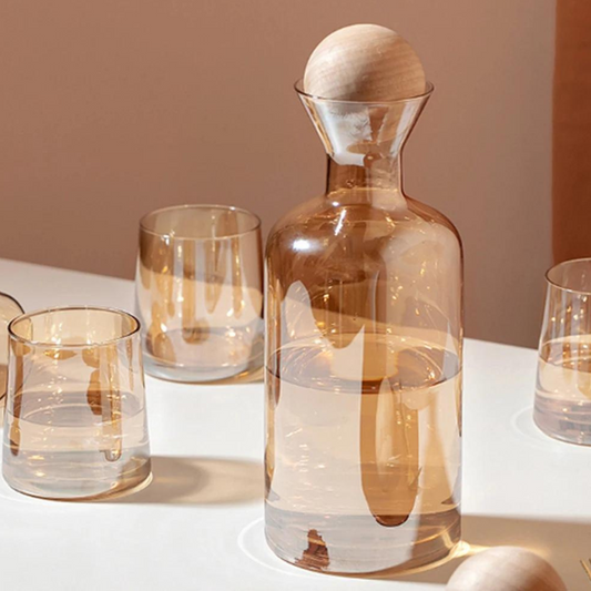 Carafe d’eau en verre design - CARA