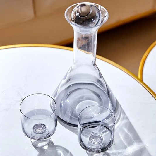 Carafe à eau en verre design –STELLAR