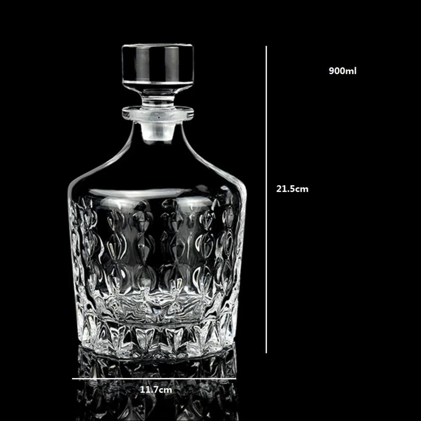 Elegant and design Whiskey decanter – PRECIEUSE