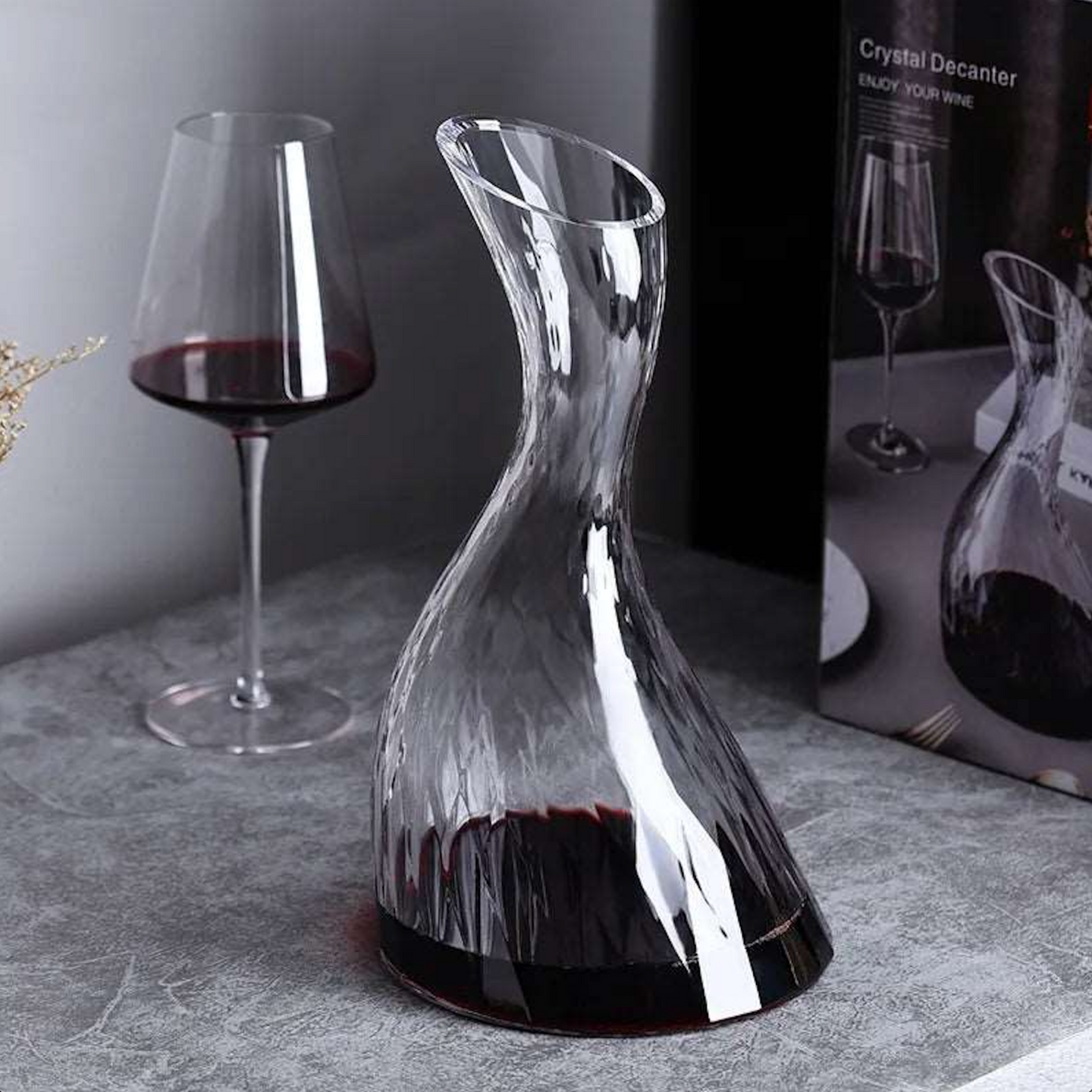 Design crystal wine carafe – VINITÉ