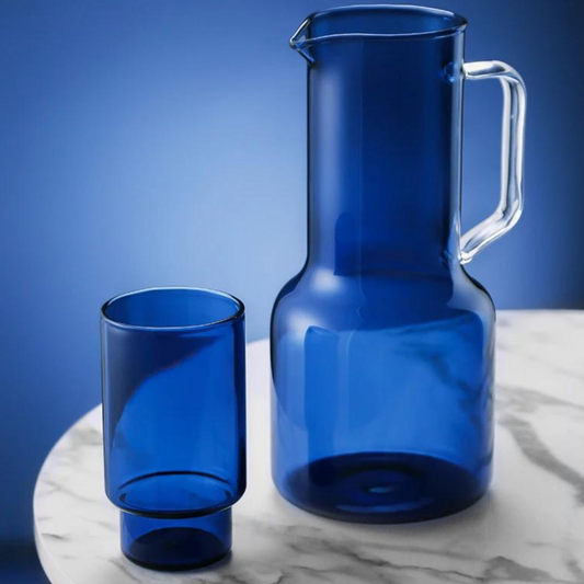 Carafe d’eau en verre contemporaine – CRYS