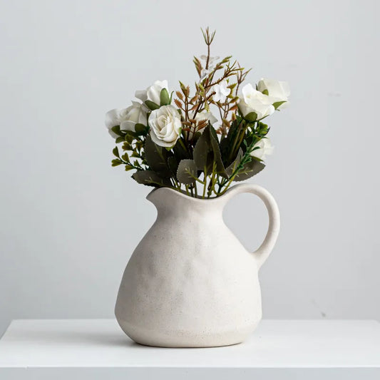 Vase céramique design crème - AURORA
