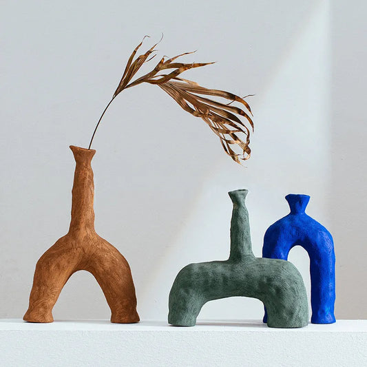 Vase céramique design style wabi-sabi – GRÂCE